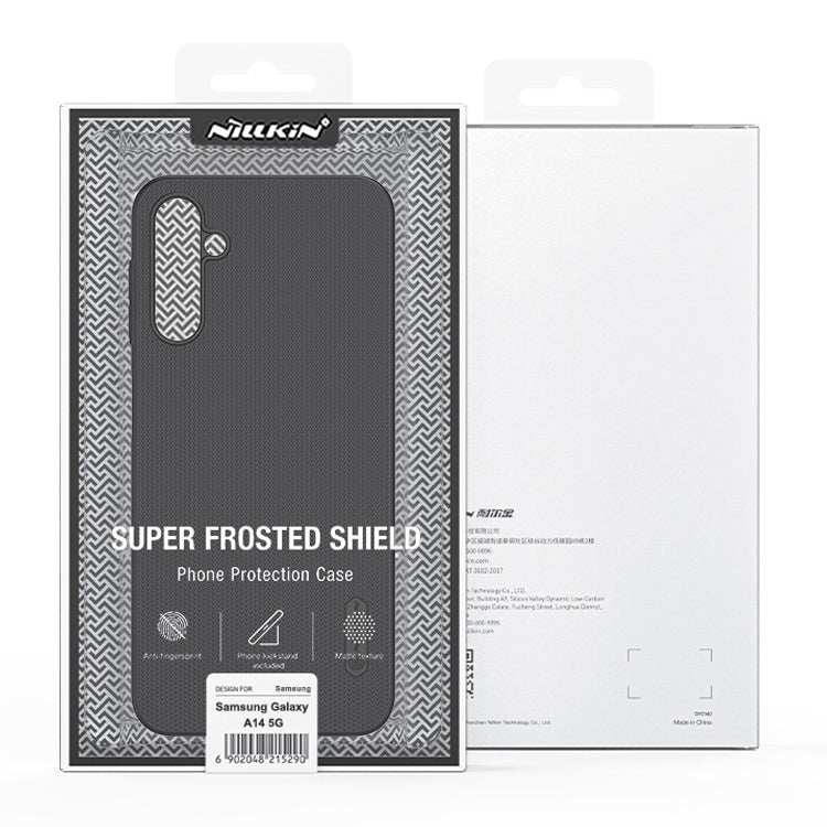 NILLKIN Frosted PC Phone Case, For Samsung Galaxy A14 4G, For Samsung Galaxy A14 5G