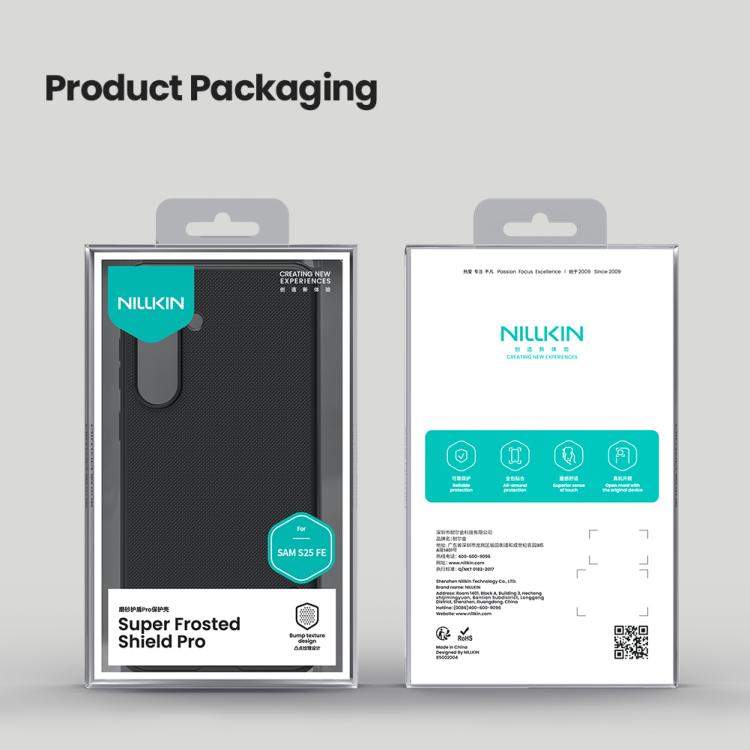 NILLKIN Frosted Shield Pro PC + TPU Phone Case, For Samsung Galaxy S25 FE 5G