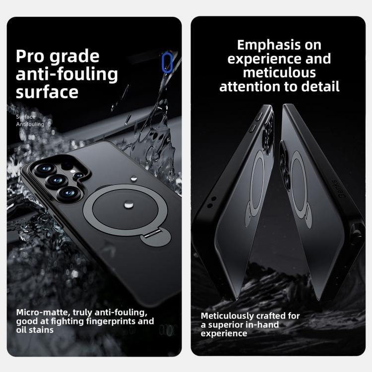 Benks Skin Feel Rotating Stand Magnetic Phone Case, For Samsung Galaxy S26 Ultra 5G