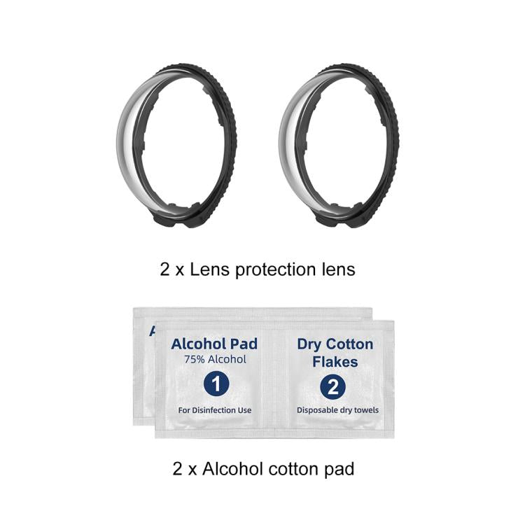 For Insta360 X4 Air PULUZ Rotation Optical Glass Lens Guard Protective Cover, For Insta360 X4 Air