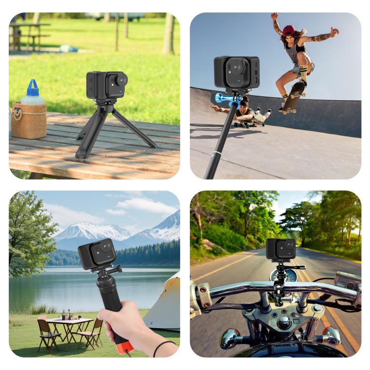 For Insta360 GO Ultra PULUZ Magnetic Aluminum Alloy Quick Release Base Mount, For Insta360 GO Ultra