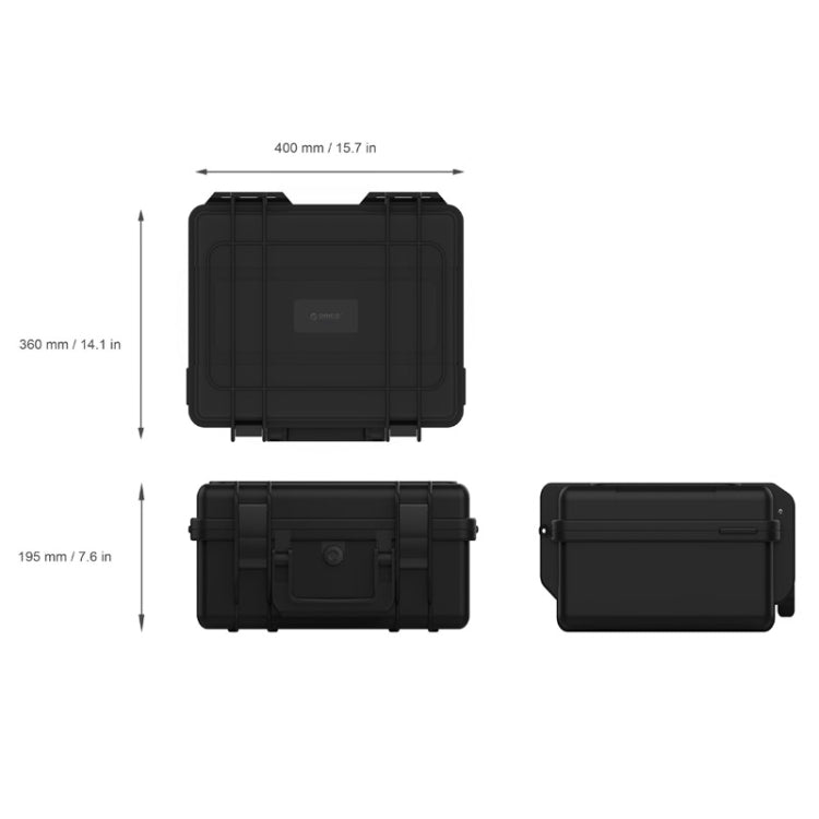 ORICO PSC-L20 3.5 inch 20 Bay Hard Drive Protective Case
