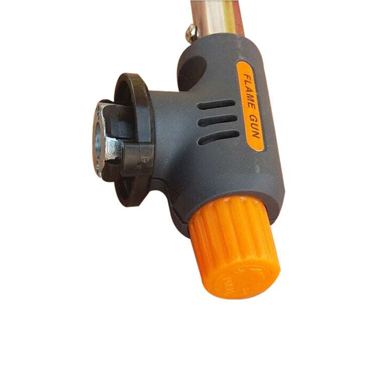 Flamethrower Butane Burner Automatic Ignition Baking BBQ Camping Outdoor Hiking Fire Flame Gun Welding Gas Torch, 2