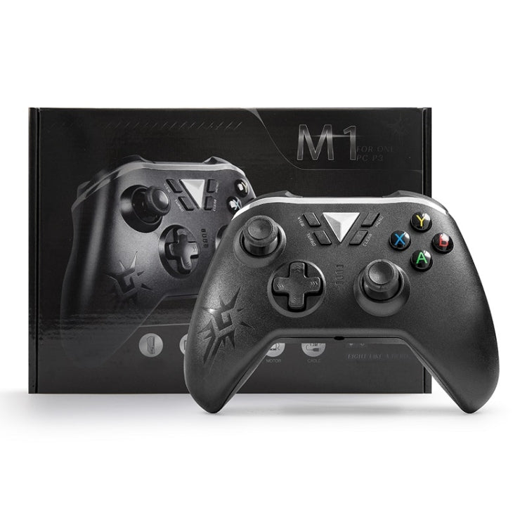 M-1 2.4G Wireless Drive-Free Gamepad For XBOX ONE / PS3 / PC, White, Black, Silver Gray, Midnight Blue