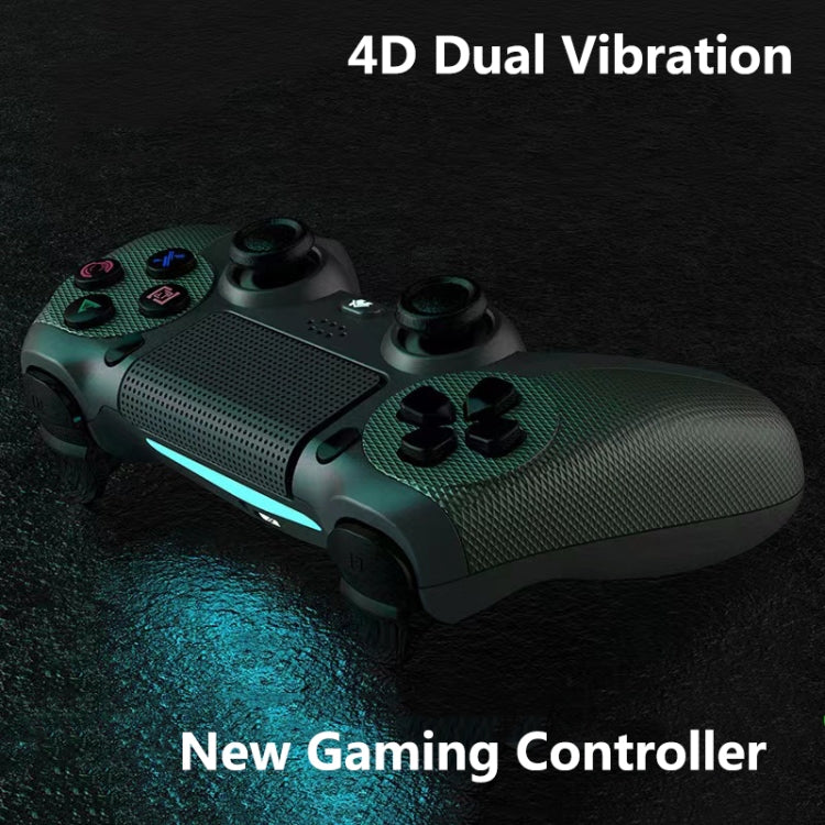 KM048 For PS4 Bluetooth Wireless Gamepad Controller 4.0 With Light Bar, KM048 (Lemon Yellow), KM048 (Mountain Blue), KM048 (Battle Gray), KM048 (Elegant Silver), KM048 (Elegant White), KM048 (Mint Green), KM048 (Cangling Green), KM048 (Vitality Orange)...