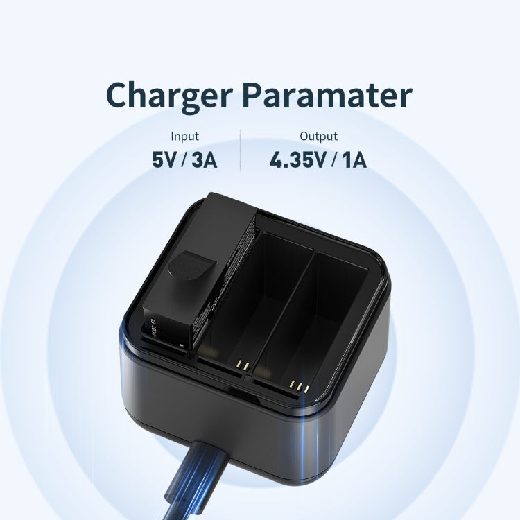 For Insta360 Ace Pro / Ace aMagisn 3 Slots Battery Charger Charging Hub, For Insta360 Ace Pro / Ace