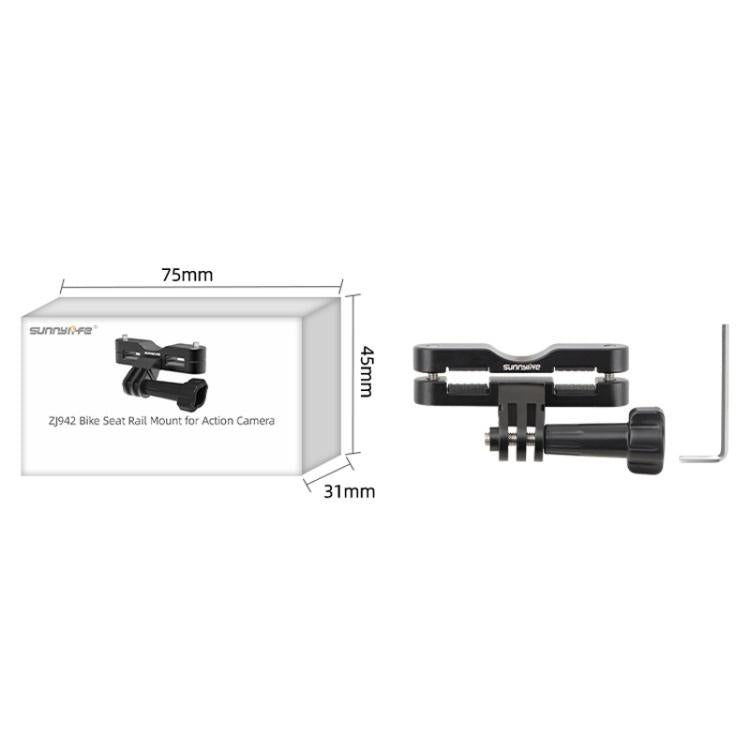 Sunnylife ZJ942 Sports Camera Bike Seat Mount Cycling Bracket