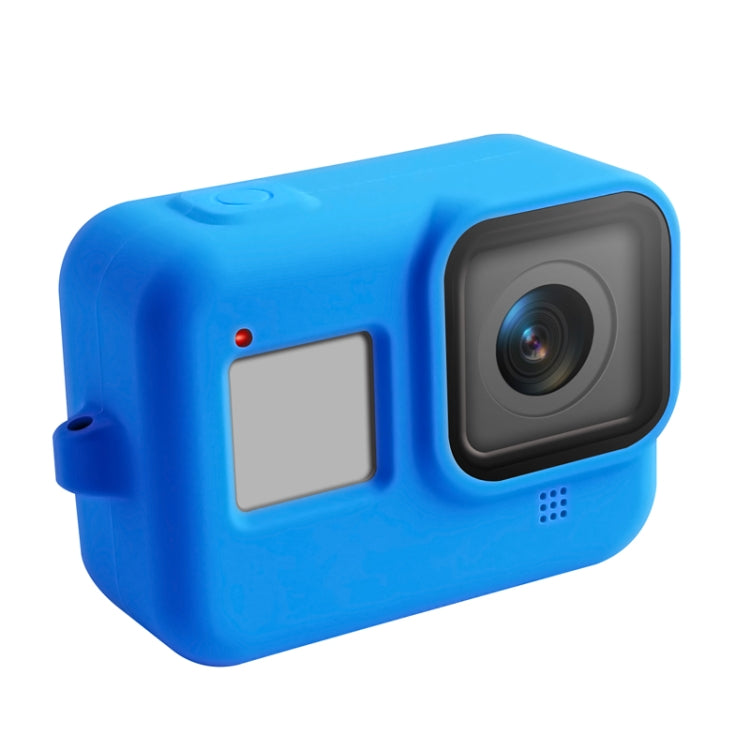 Silicone Protective Case Cover with Wrist Strap for GoPro HERO8 Black, For GoPro HERO8 Black