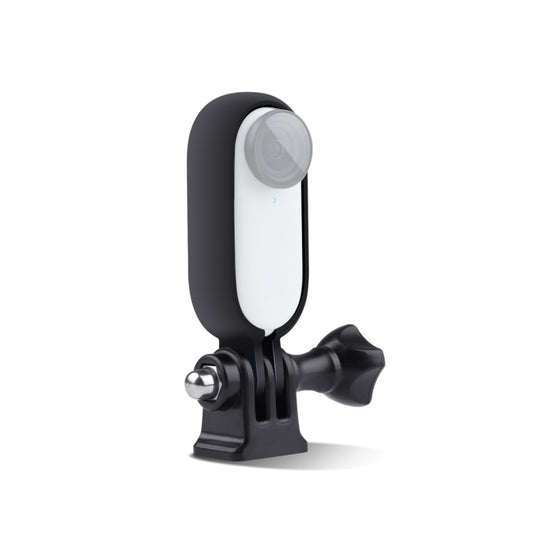Plastic Protective Frame Mount Cage with Tripod Base Adapter for Insta360 GO 2, For Insta360 GO 2