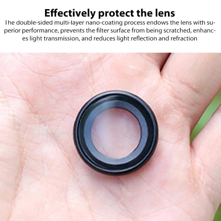 For Insta360 GO Ultra Aluminum Alloy HD Glass Lens Protector, For Insta360 GO Ultra HD Glass Lens