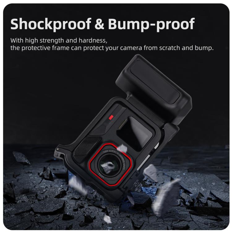 Sunnylife Street Photography Handle Ergonomic Hand Grip Quick Release Shutter Handle for Insta360 Ace Pro 2 / 1, For Insta360 Ace Pro 2 / 1