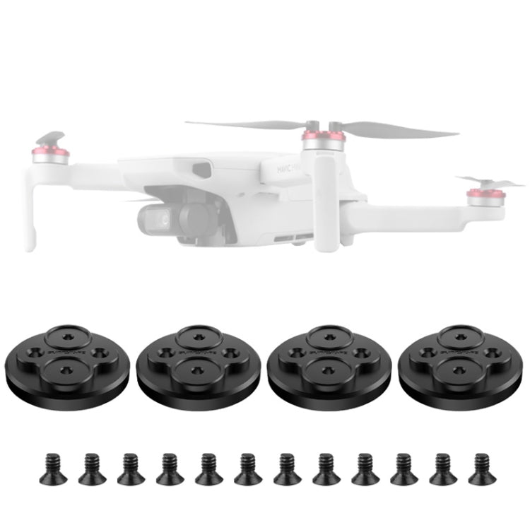 4 PCS Sunnylife Motor Metal Protection Cover for DJI Mavic Mini 1 / Mini 4K / DJI Mini 2 SE