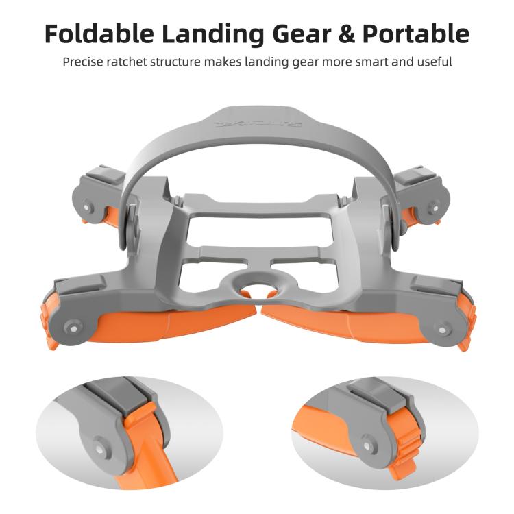 For DJI Mini 5 Pro Sunnylife Landing Gear Heightened Spider Gears Extensions Support Leg Protector, For DJI Mini 5 Pro