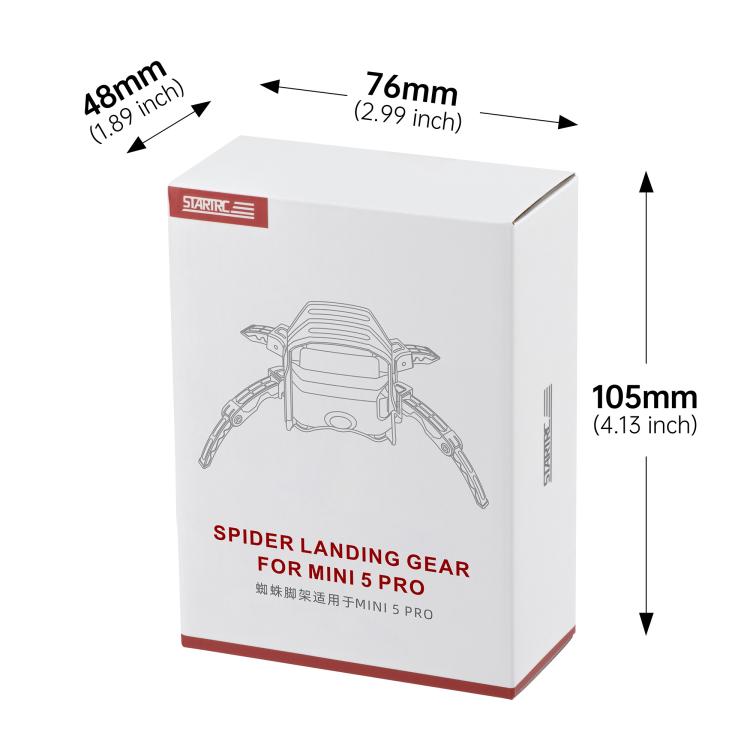 For DJI Mini 5 Pro STARTRC Independent Spider-Leg Heightened Landing Gear Training Rack, For DJI Mini 5 Pro Independent Spider-Leg