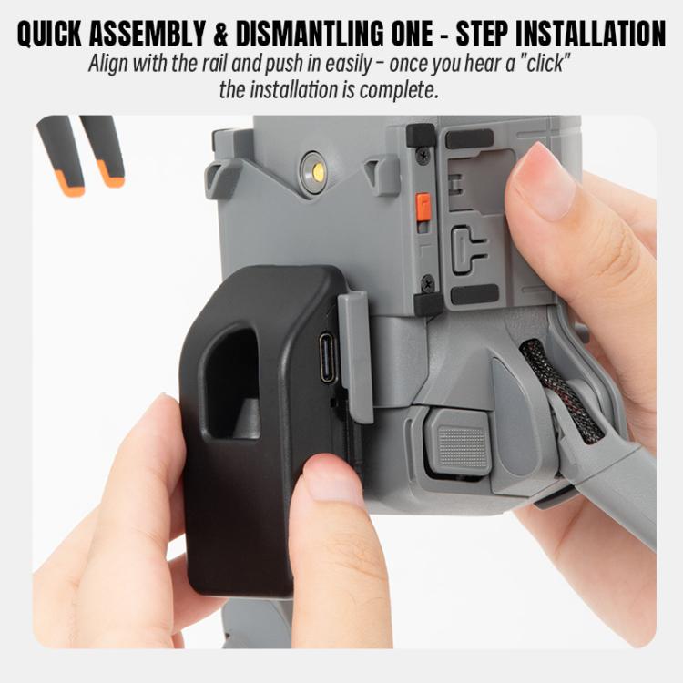 For DJI Mini 5 Pro STARTRC LED Light Air-Dropping System Thrower Parabolic, For DJI Mini 5 Pro