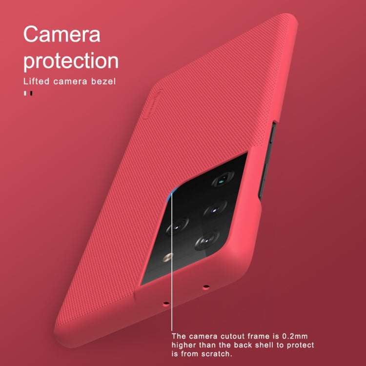 NILLKIN Frosted Concave-convex Texture PC Protective Case, For Samsung Galaxy S21 5G, For Samsung Galaxy S21+ 5G, For Samsung Galaxy S21 Ultra 5G