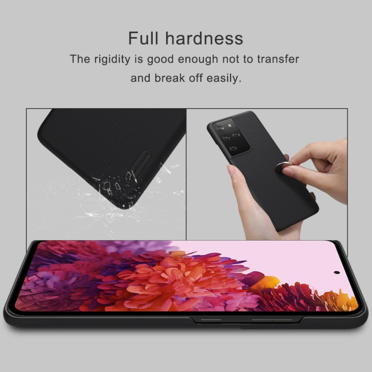 NILLKIN Frosted Concave-convex Texture PC Protective Case, For Samsung Galaxy S21 5G, For Samsung Galaxy S21+ 5G, For Samsung Galaxy S21 Ultra 5G