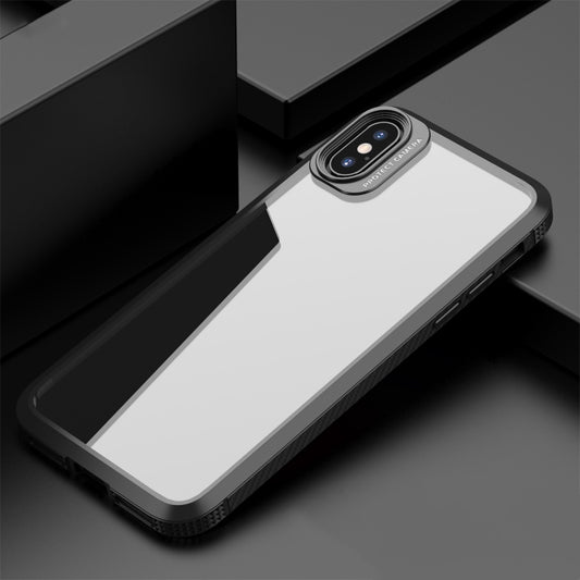 iPAKY MG Series Carbon Fiber Texture Shockproof TPU+ Transparent PC Case, For iPhone 11, For iPhone 11 Pro, For iPhone 11 Pro Max, For iPhone 12 mini, For iPhone 12 / 12 Pro, For iPhone 12 Pro Max, For iPhone XS / X, For iPhone XR, For iPhone XS Max