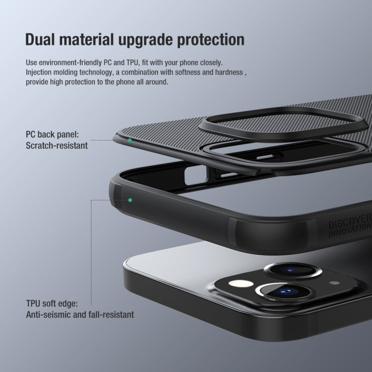 NILLKIN Super Frosted Shield Pro PC + TPU Protective Case, For iPhone 13, For iPhone 13 mini, For iPhone 13 Pro, For iPhone 13 Pro Max
