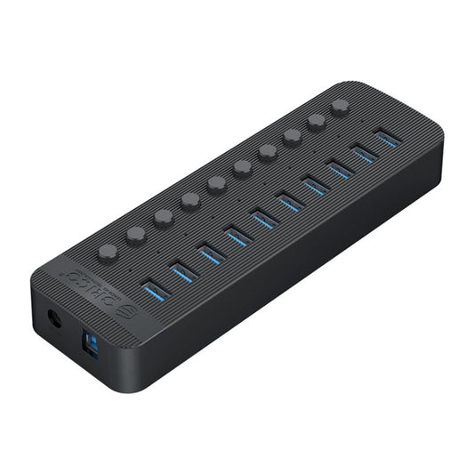 ORICO CT2U3-10AB-WH 10 In 1 Plastic Stripes Multi-Port USB HUB with Individual Switches,, CT2U3-10AB-WH EU Plug, CT2U3-10AB-BK AU Plug, CT2U3-10AB-WH AU Plug, CT2U3-10AB-BK UK Plug, CT2U3-10AB-WH UK Plug, CT2U3-10AB-BK EU Plug
