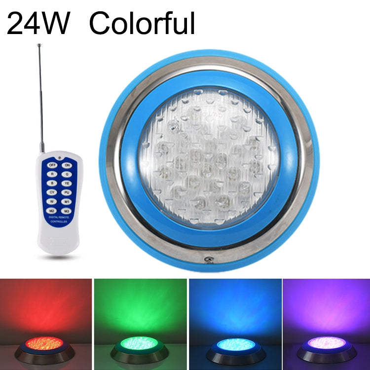 LED Stainless Steel Wall-mounted Pool Light Landscape Underwater Light, 6W, 9W, 12W, 15W, 18W, 24W, 36W, 54W
