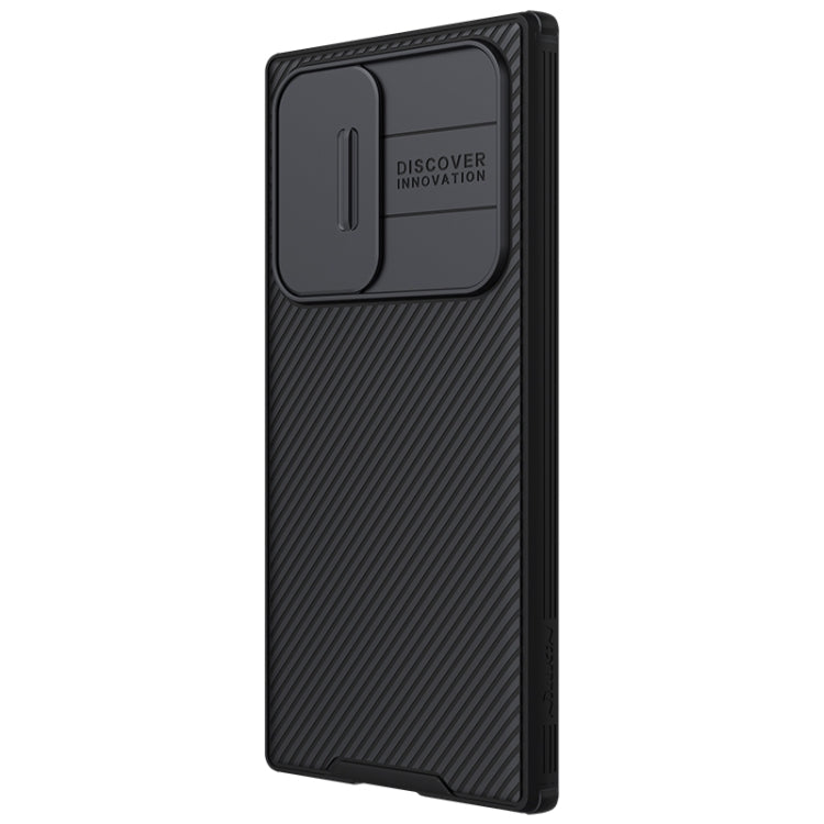NILLKIN Black Mirror Pro Series Camshield Phone Case, For Samsung Galaxy S22 5G, For Samsung Galaxy S22+ 5G, For Samsung Galaxy S22 Ultra 5G