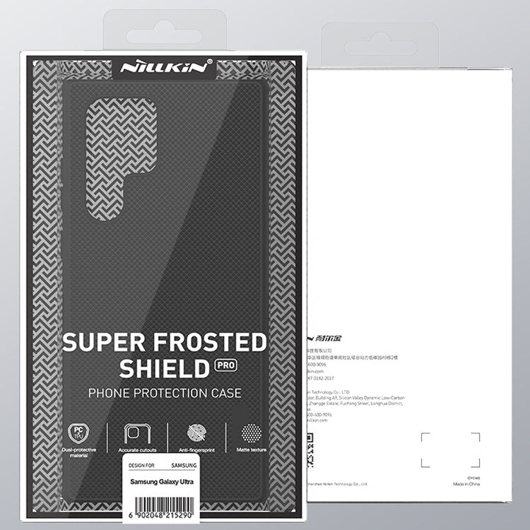 NILLKIN Super Frosted Shield Pro PC + TPU Phone Case, For Samsung Galaxy S22 5G, For Samsung Galaxy S22+ 5G, For Samsung Galaxy S22 Ultra 5G