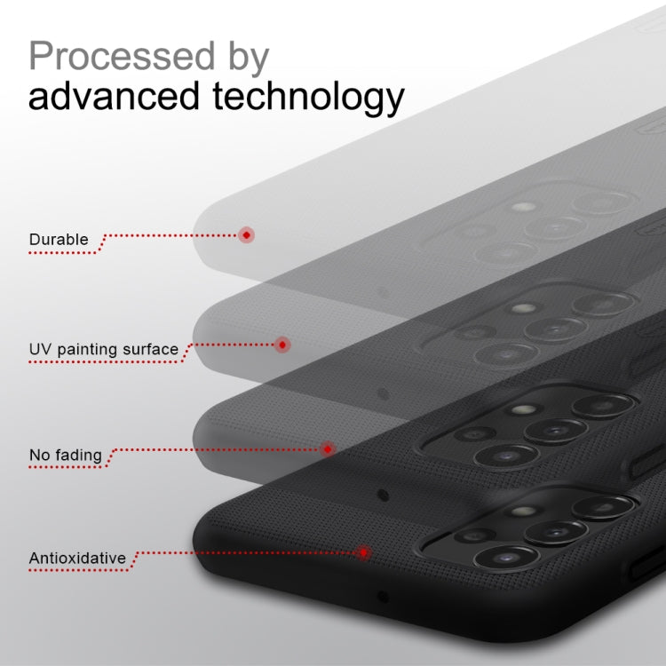 NILLKIN Frosted PC Phone Case, For Samsung Galaxy A13 4G, For Samsung Galaxy F23 / M23 5G, For OPPO Realme GT Neo3, For Xiaomi Poco X4 Pro 5G, For Xiaomi Redmi 10C, For Xiaomi Redmi Note 11E / Redmi 10 5G
