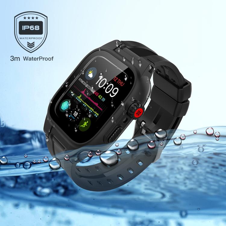 RedPepper TPU + PC + Silicone Waterproof Watch Case For Apple Watch Series 9 / 8 / 7 41mm, For Apple Watch Series 9 / 8 / 7 41mm, For Apple Watch Series 9 / 8 / 7 45mm