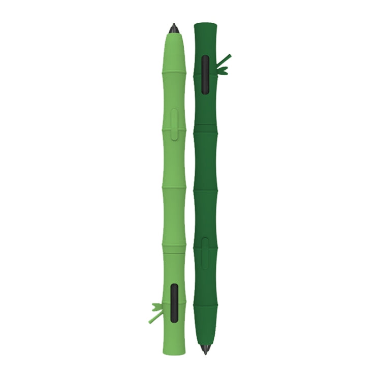 Bamboo Liquid Silicone Gel Stylus Pen Protective Case, For Samsung Galaxy Tab S6 Lite, For Samsung Galaxy Tab S7/S7+/S8/S8+