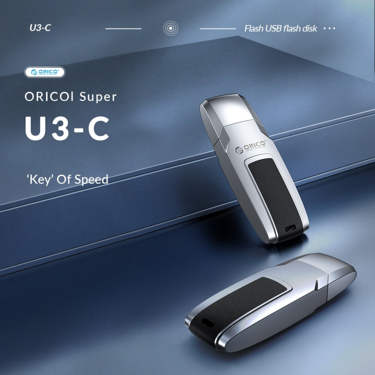 ORICO USB Flash Drive, Read: 260MB/s, Write: 70MB/s, 32GB USB-A, 32GB Type-C, 64GB USB-A, 64GB Type-C, 128GB USB-A, 128GB Type-C, 256GB USB-A, 256GB Type-C
