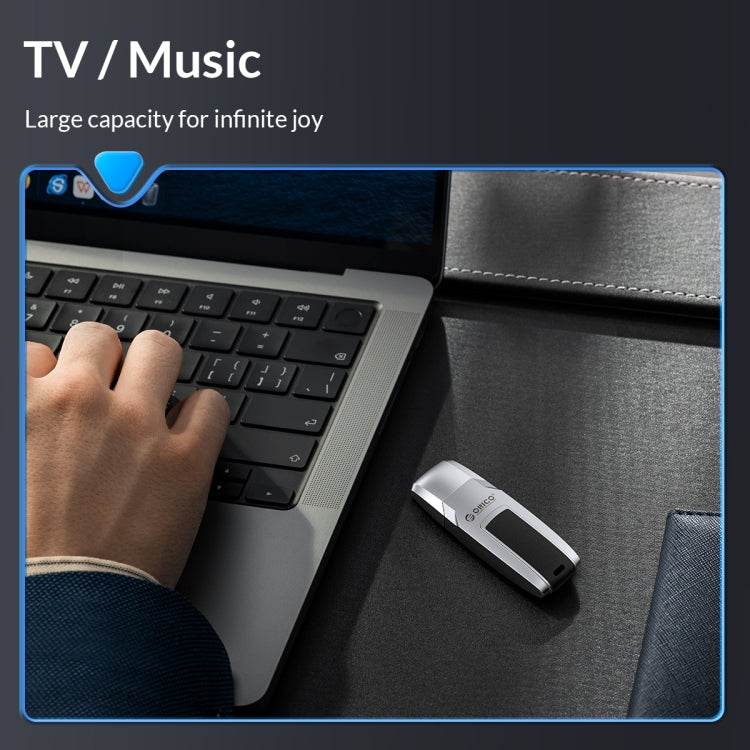 ORICO USB Flash Drive, Read: 260MB/s, Write: 70MB/s, 32GB USB-A, 32GB Type-C, 64GB USB-A, 64GB Type-C, 128GB USB-A, 128GB Type-C, 256GB USB-A, 256GB Type-C