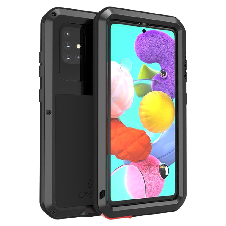 LOVE MEI Metal Shockproof Waterproof Dustproof Protective Case, For Huawei P40, For Huawei P40 Pro, For Samsung Galaxy A40s, For Samsung Galaxy A51, For Samsung Galaxy A50, For Samsung Galaxy A71, For Samsung Galaxy A70s, For Samsung Galaxy S20