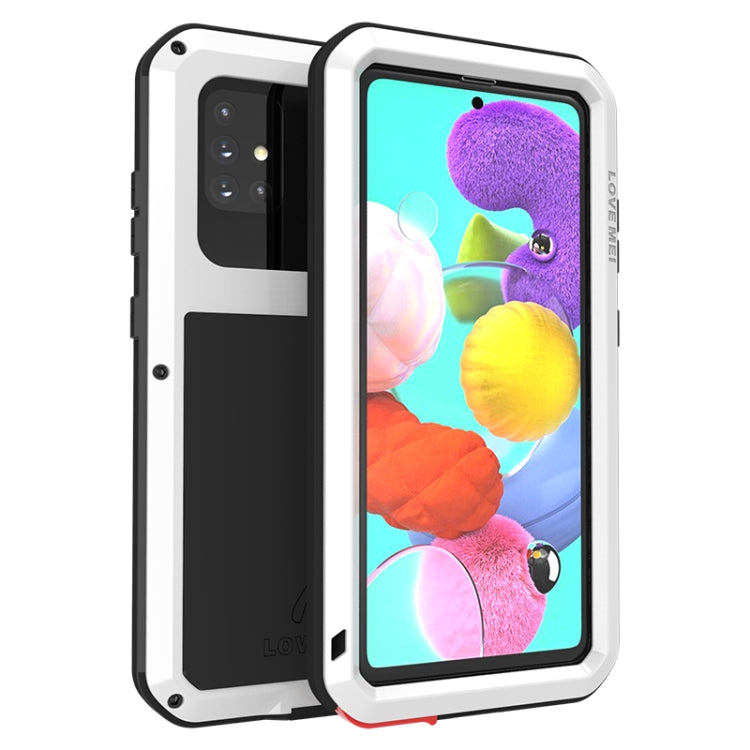 LOVE MEI Metal Shockproof Waterproof Dustproof Protective Case, For Huawei P40, For Huawei P40 Pro, For Samsung Galaxy A40s, For Samsung Galaxy A51, For Samsung Galaxy A50, For Samsung Galaxy A71, For Samsung Galaxy A70s, For Samsung Galaxy S20