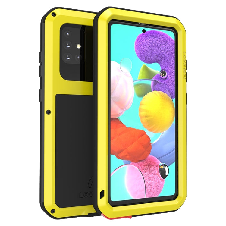 LOVE MEI Metal Shockproof Waterproof Dustproof Protective Case, For Huawei P40, For Huawei P40 Pro, For Samsung Galaxy A40s, For Samsung Galaxy A51, For Samsung Galaxy A50, For Samsung Galaxy A71, For Samsung Galaxy A70s, For Samsung Galaxy S20