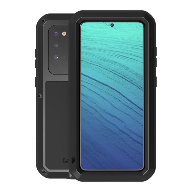 LOVE MEI Metal Shockproof Waterproof Dustproof Protective Case, For Huawei P40, For Huawei P40 Pro, For Samsung Galaxy A40s, For Samsung Galaxy A51, For Samsung Galaxy A50, For Samsung Galaxy A71, For Samsung Galaxy A70s, For Samsung Galaxy S20