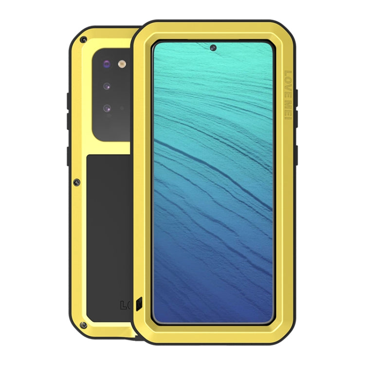 LOVE MEI Metal Shockproof Waterproof Dustproof Protective Case, For Huawei P40, For Huawei P40 Pro, For Samsung Galaxy A40s, For Samsung Galaxy A51, For Samsung Galaxy A50, For Samsung Galaxy A71, For Samsung Galaxy A70s, For Samsung Galaxy S20