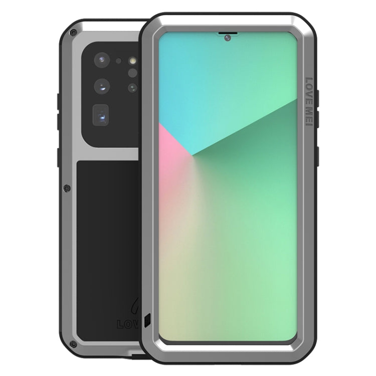LOVE MEI Metal Shockproof Waterproof Dustproof Protective Case, For Huawei P40, For Huawei P40 Pro, For Samsung Galaxy A40s, For Samsung Galaxy A51, For Samsung Galaxy A50, For Samsung Galaxy A71, For Samsung Galaxy A70s, For Samsung Galaxy S20