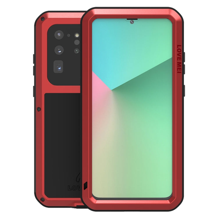 LOVE MEI Metal Shockproof Waterproof Dustproof Protective Case, For Huawei P40, For Huawei P40 Pro, For Samsung Galaxy A40s, For Samsung Galaxy A51, For Samsung Galaxy A50, For Samsung Galaxy A71, For Samsung Galaxy A70s, For Samsung Galaxy S20