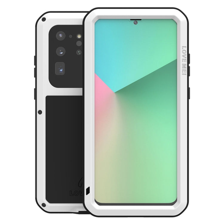 LOVE MEI Metal Shockproof Waterproof Dustproof Protective Case, For Huawei P40, For Huawei P40 Pro, For Samsung Galaxy A40s, For Samsung Galaxy A51, For Samsung Galaxy A50, For Samsung Galaxy A71, For Samsung Galaxy A70s, For Samsung Galaxy S20