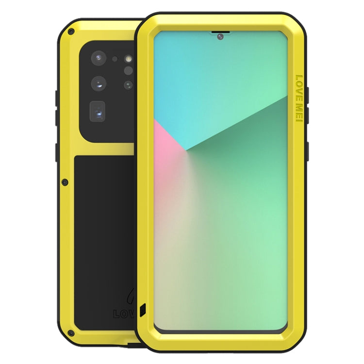 LOVE MEI Metal Shockproof Waterproof Dustproof Protective Case, For Huawei P40, For Huawei P40 Pro, For Samsung Galaxy A40s, For Samsung Galaxy A51, For Samsung Galaxy A50, For Samsung Galaxy A71, For Samsung Galaxy A70s, For Samsung Galaxy S20
