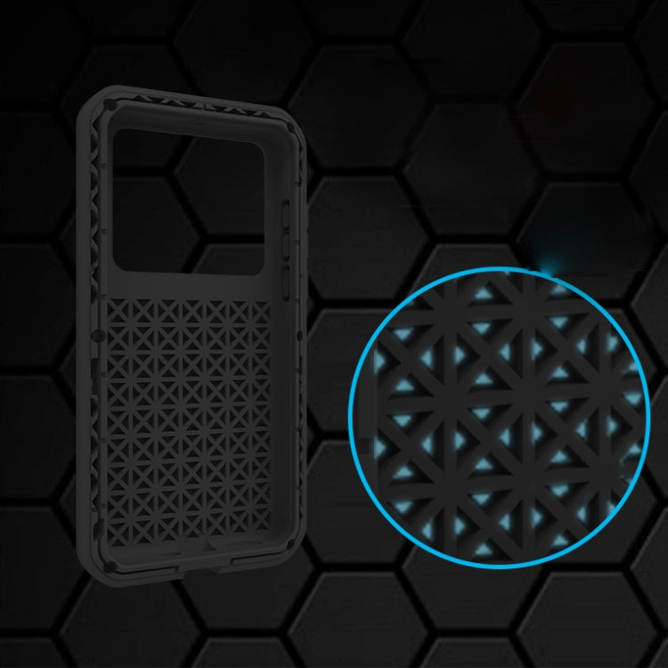 LOVE MEI Metal Shockproof Waterproof Dustproof Protective Case, For Huawei P40, For Huawei P40 Pro, For Samsung Galaxy A40s, For Samsung Galaxy A51, For Samsung Galaxy A50, For Samsung Galaxy A71, For Samsung Galaxy A70s, For Samsung Galaxy S20