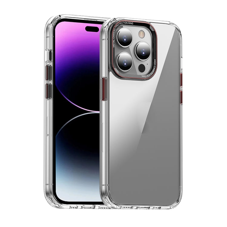 iPAKY MG Series Transparent PC Phone Case, For iPhone 14 Pro Max, For iPhone 14 Pro, For iPhone 14, For iPhone 14 Plus