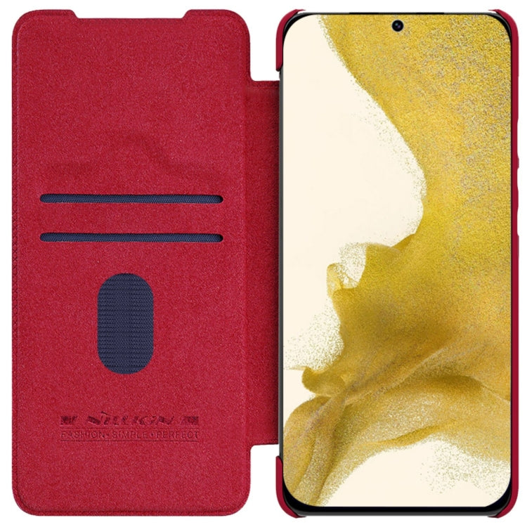 NILLKIN QIN Series Pro Sliding Camera Cover Design Leather Phone Case, For Samsung Galaxy S23 5G, For Samsung Galaxy S23+ 5G, For Samsung Galaxy S23 Ultra 5G
