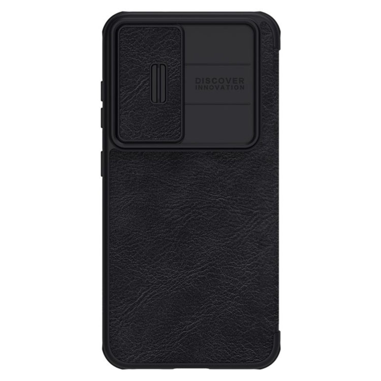 NILLKIN QIN Series Pro Sliding Camera Cover Design Leather Phone Case, For Samsung Galaxy S23 5G, For Samsung Galaxy S23+ 5G, For Samsung Galaxy S23 Ultra 5G