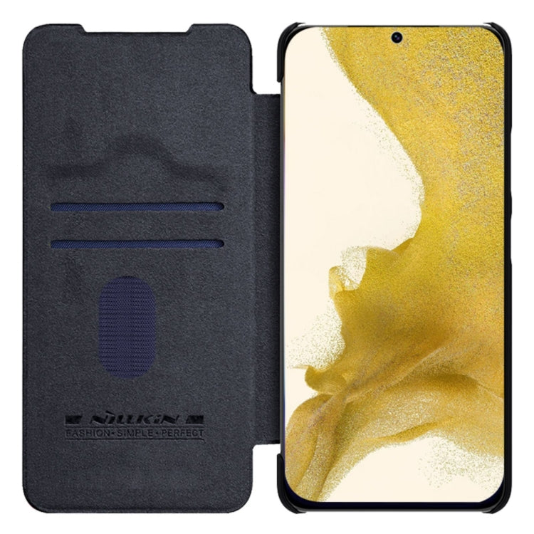 NILLKIN QIN Series Pro Sliding Camera Cover Design Leather Phone Case, For Samsung Galaxy S23 5G, For Samsung Galaxy S23+ 5G, For Samsung Galaxy S23 Ultra 5G