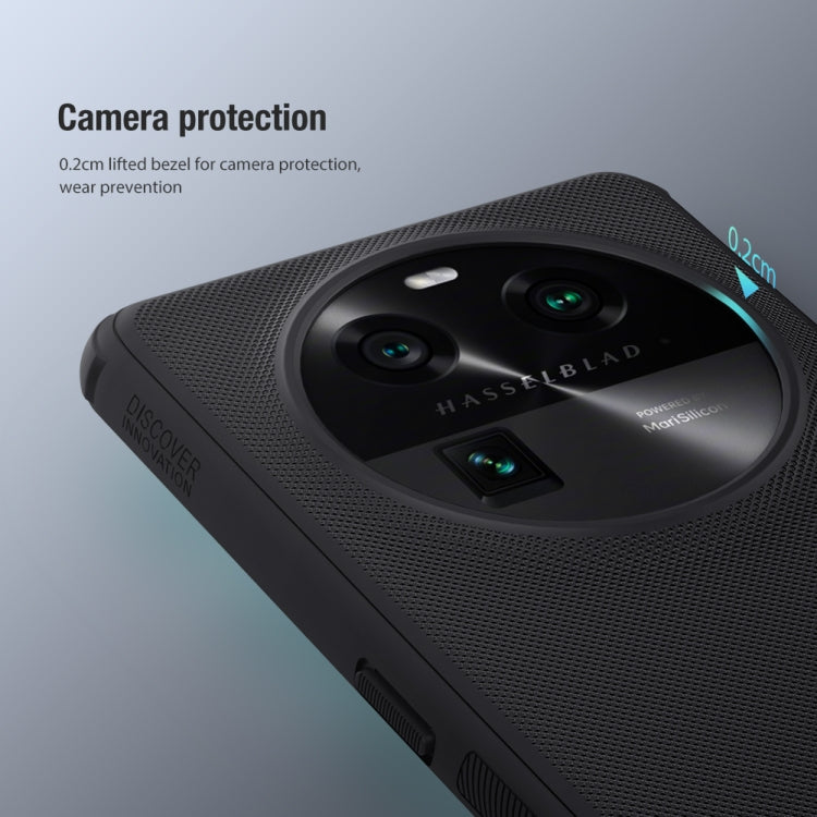 NILLKIN Frosted Shield Pro PC + TPU Phone Case, For OPPO Find X6 Pro, For OPPO Find X7 Ultra, For OPPO Find X6