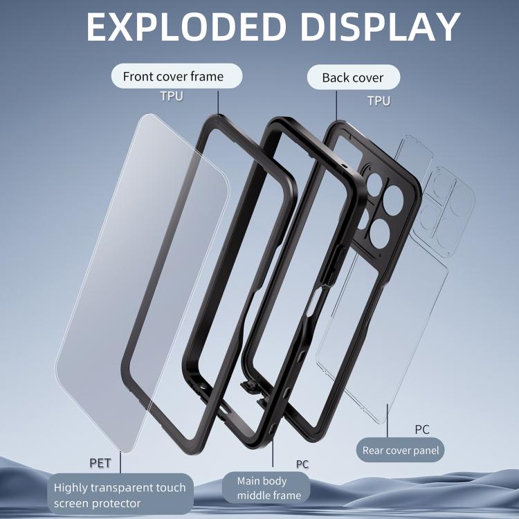 RedPepper IP68 Life Waterproof Phone Case, For Motorola Moto G Play 2026, For Motorola Moto G Pure 2021