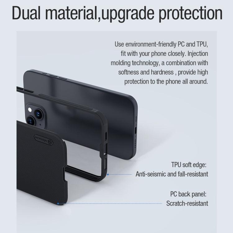 NILLKIN Frosted Shield Pro Magnetic Magsafe Phone Case, For iPhone 15 Pro Max, For iPhone 15 Pro, For iPhone 15 Plus, For iPhone 15