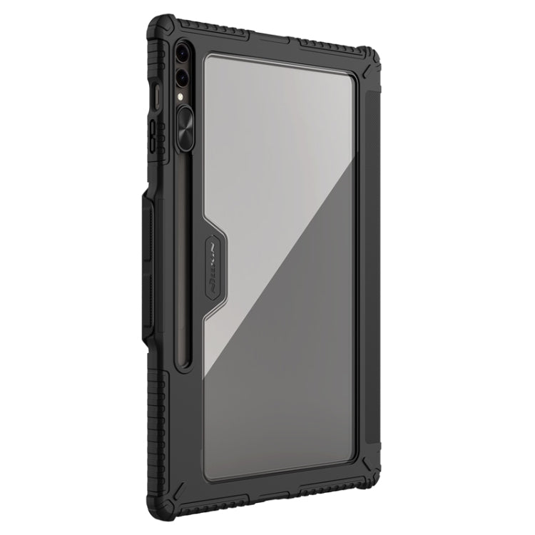 NILLKIN Bumper Pro Multi-angle Folding Style Tablet Leather Case, For Samsung Galaxy Tab S10 FE, For Samsung Galaxy Tab S9 FE+, For Samsung Galaxy Tab S9 Ultra, For Samsung Galaxy Tab S9+
